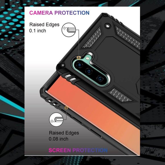 Galaxy Note 10 Case with Magnetic Ring Kickstand - Picture 4 of 13